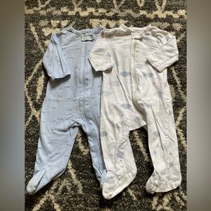 Target Carter’s zippered footed pajamas